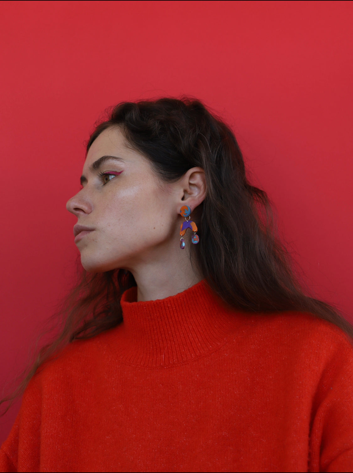 Dangle earrings