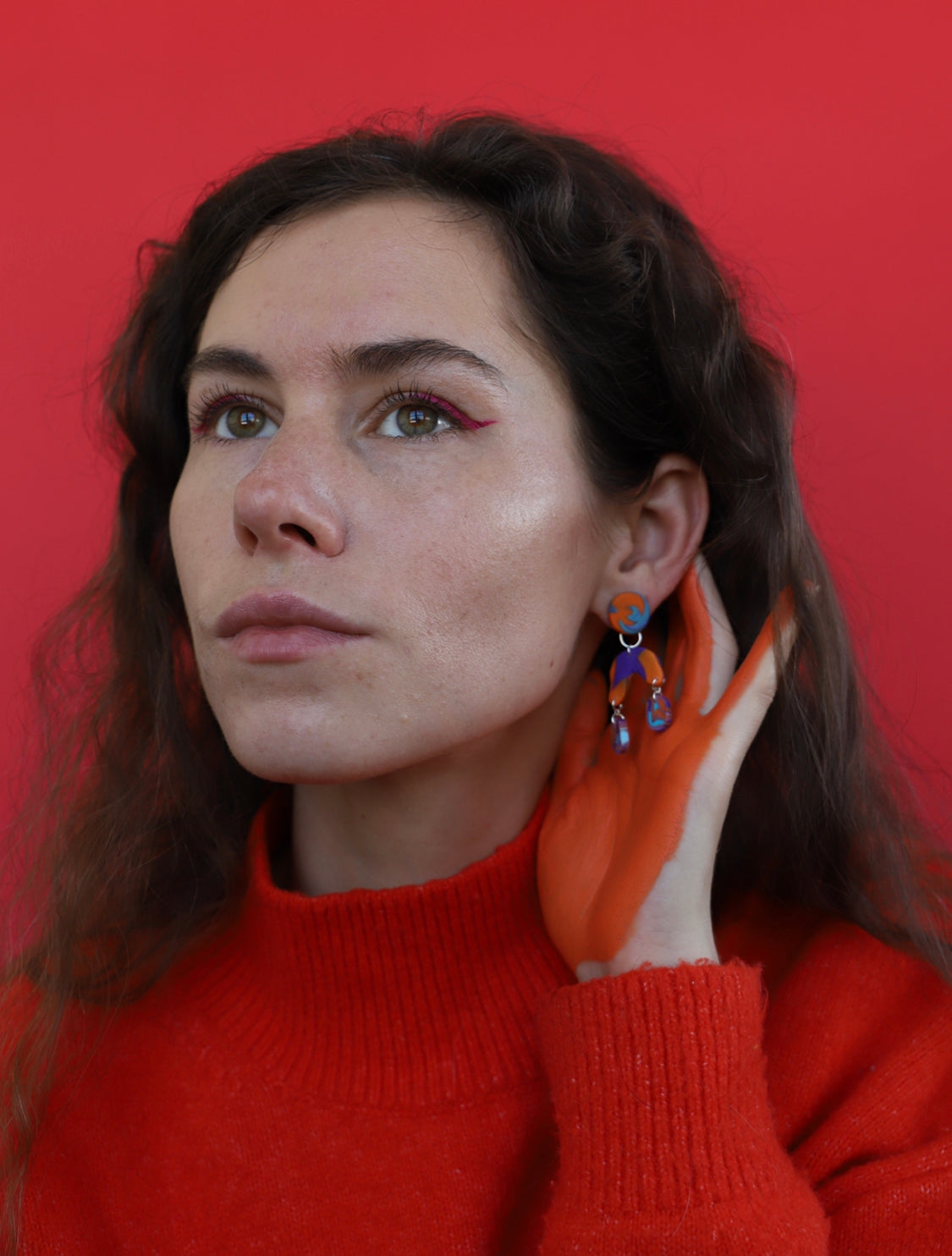 Dangle earrings
