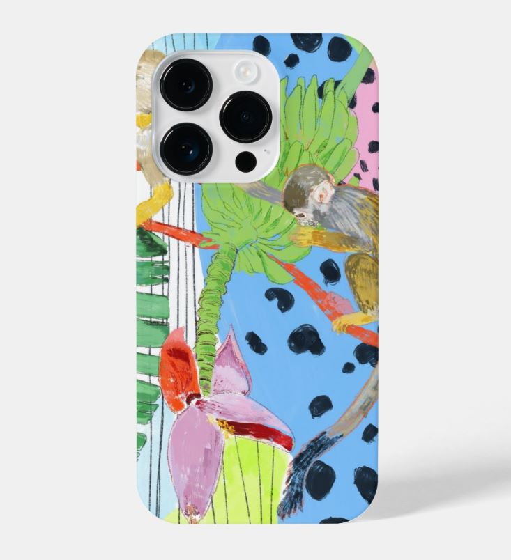 Monkey tropical phone case