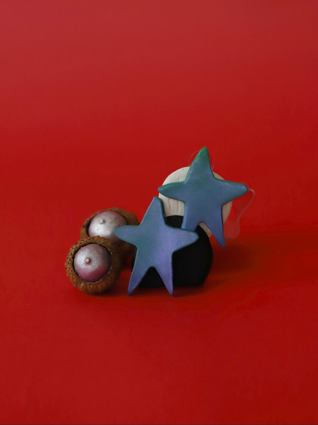 Star shaped earrings